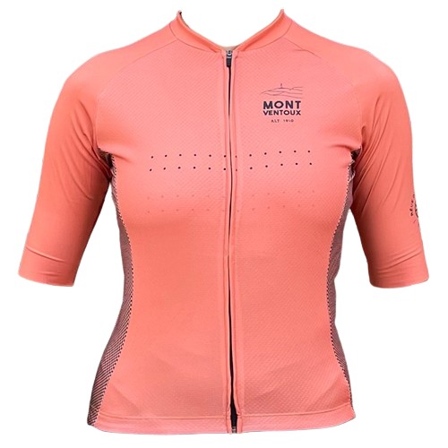 Ventoux baksteenkleurige fietsdroom fietsshirt met korte mouwen