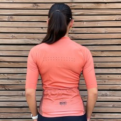Maillot à manches courtes Rêve de vélo Ventoux brique Maillot à manches courtes Rêve de vélo Ventoux brique