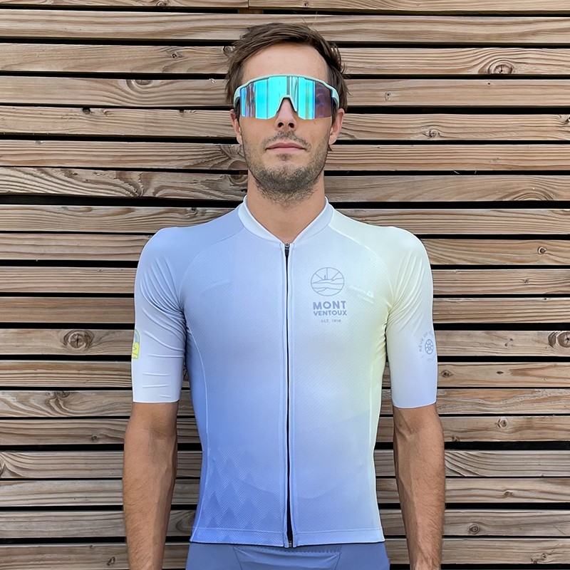 Maillot à manches courtes Rêve de vélo Ventoux dégradé Maillot à manches courtes Rêve de vélo Ventoux dégradé