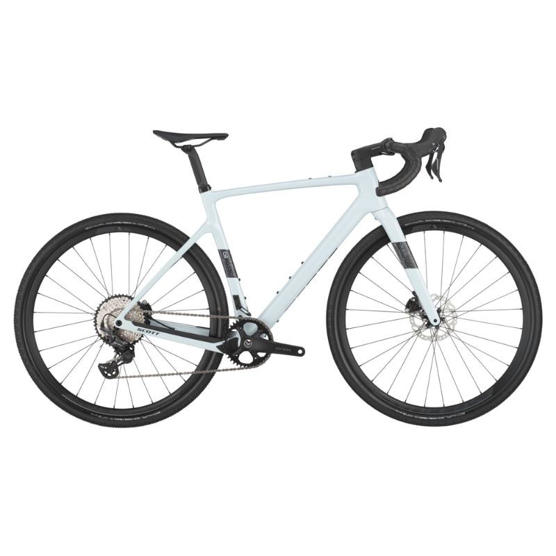 Vélo de Gravel Scott Addict Gravel 40 Mineral Grey 2025