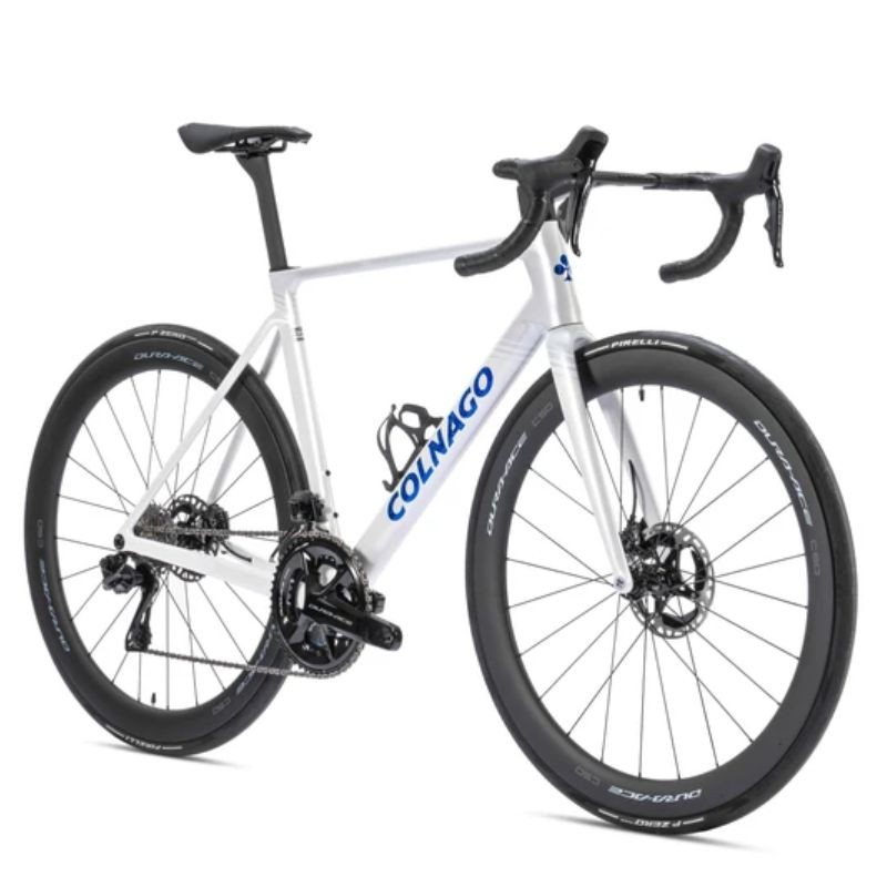 Bicicleta de estrada Colnago V5Rs Shimano Ultegra R8170 DI2 12s Vision SC 45 branca