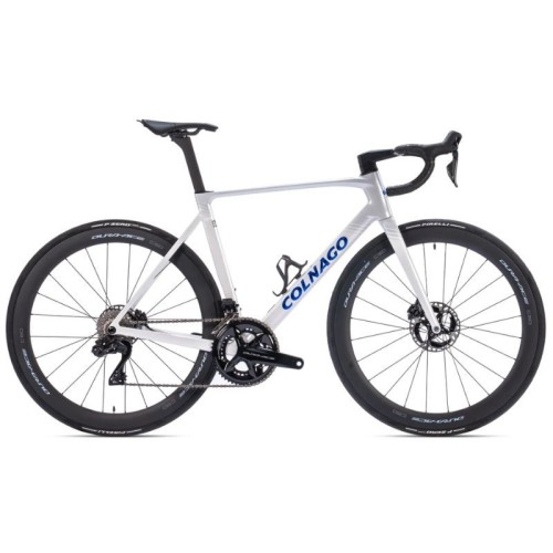 Bicicleta de carretera Colnago V5Rs Shimano Ultegra R8170 DI2 12s Vision SC 45 blanca