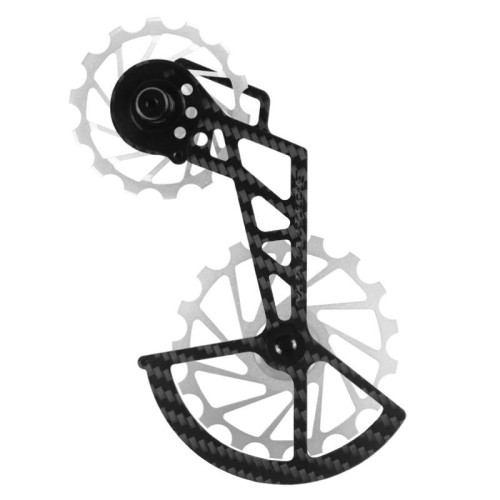 Gabbia del deragliatore posteriore in carbonio-ceramica Nova Ride per Shimano R8000/9100 11 velocità