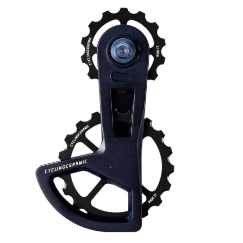 Extra grote keramische achterderailleurkooi voor CyclingCeramic, compatibel met Shimano Ultegra 8100/8150 en Dura-Ace 9200/9250.