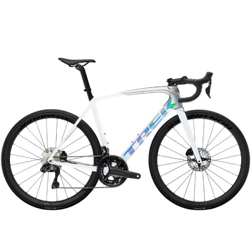 Bicicleta de carretera Trek Emonda SL 7 blanca/plateada (modelo 2023)