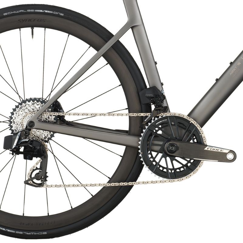Scott Addict RC Team Tungsten grau Force AXS 12-fach Carbon Rennrad 2026