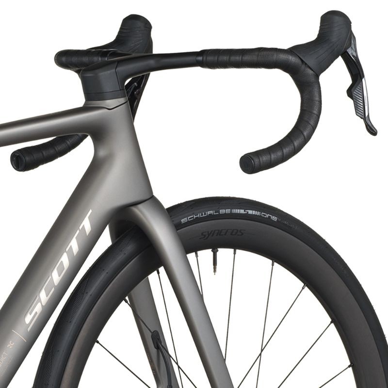 Scott Addict RC Team Tungsten gray Force AXS 12s carbon Road bike 2026