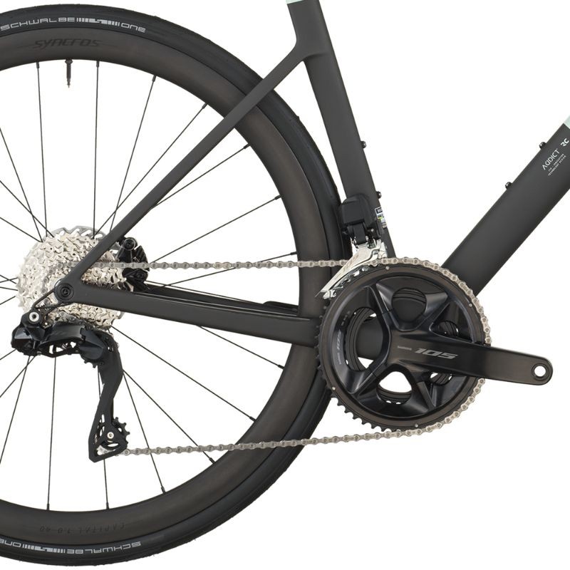 Vélo de route carbone Scott Addict RC 30 Shimano 105 Di2 2026