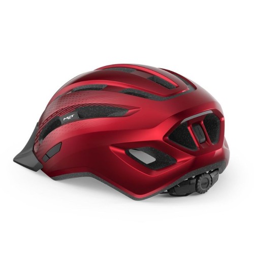 Casco del centro de la ciudad de Met