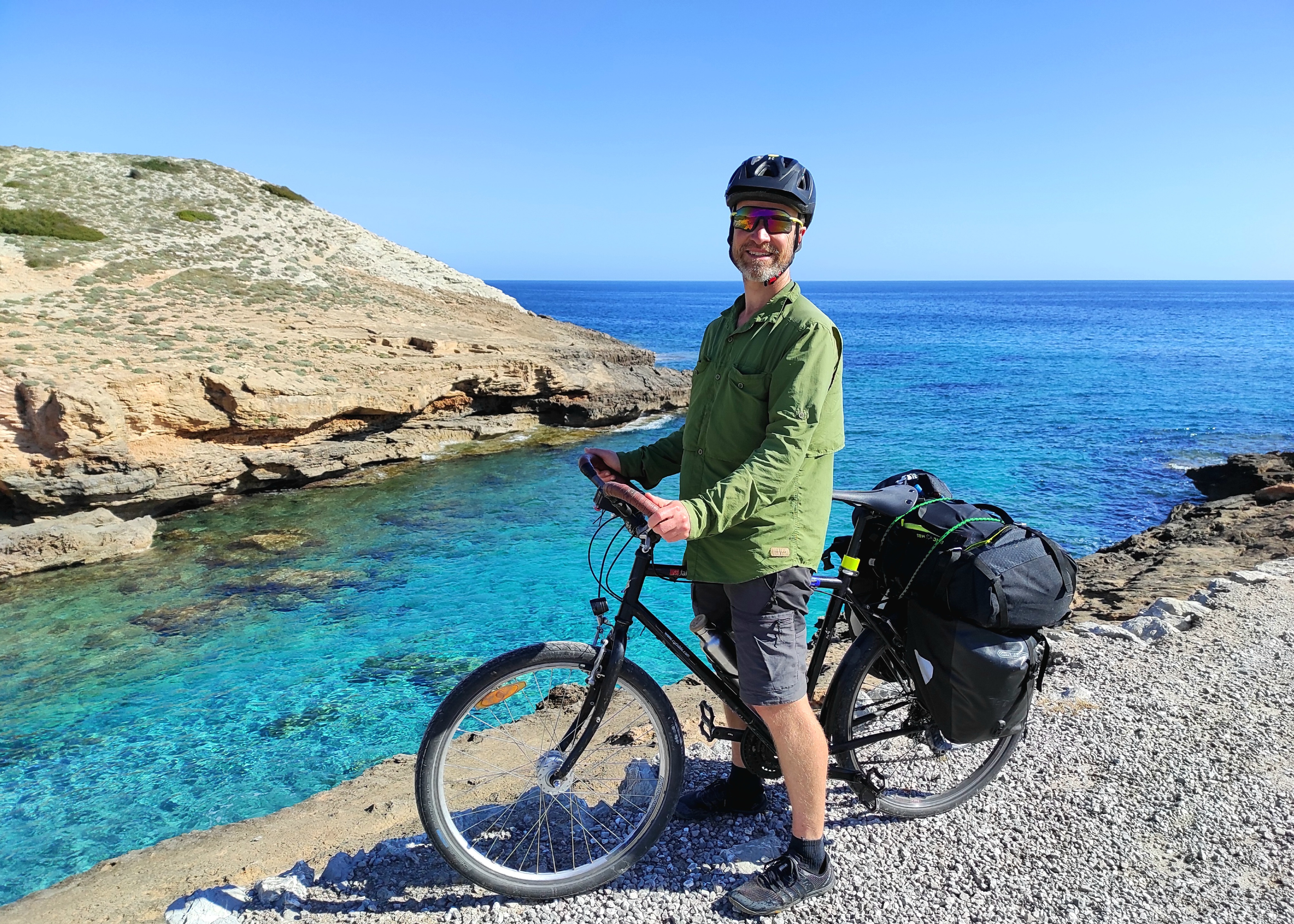 David Gasc, voyage à vélo