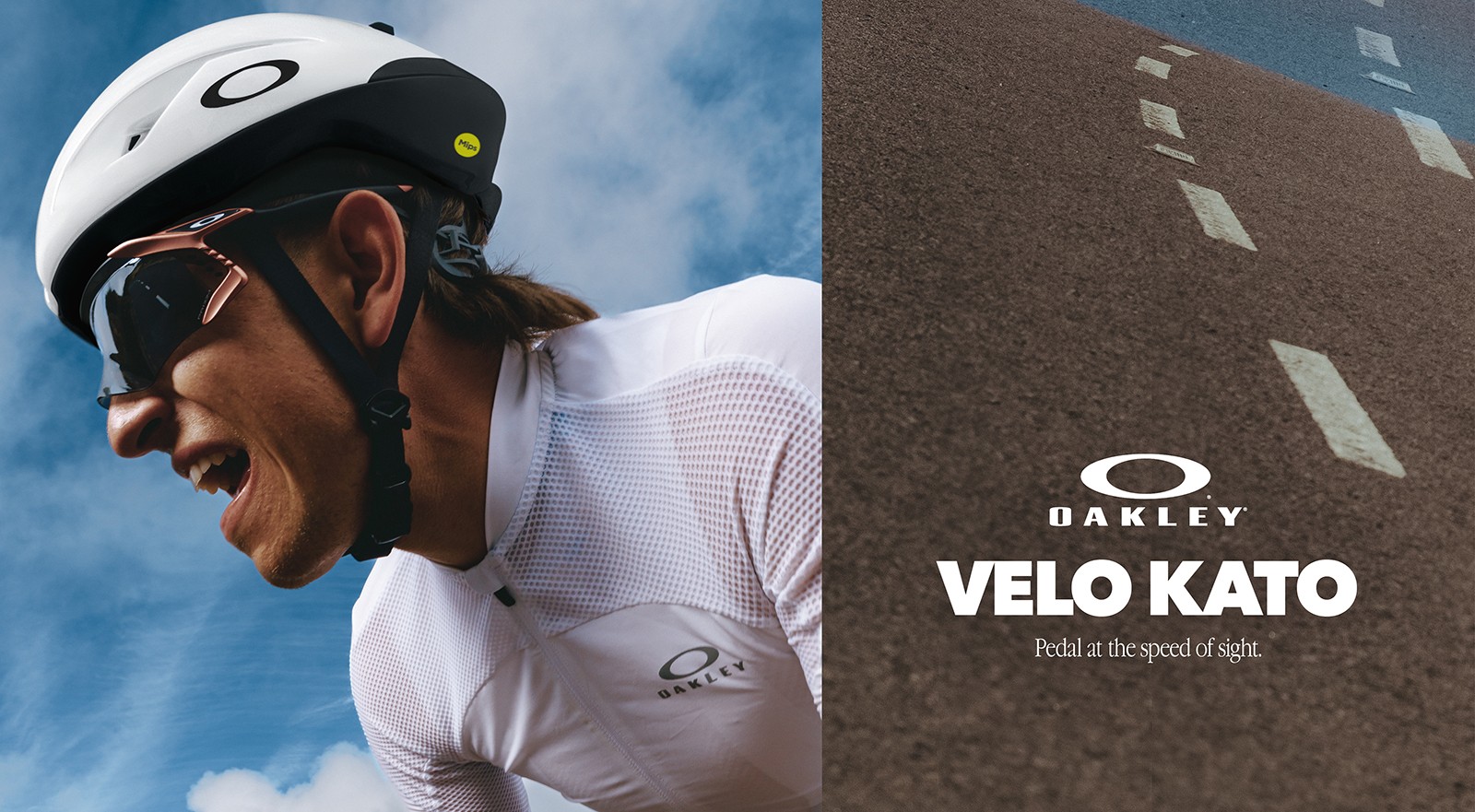 Lentes Oakley Prizm™ en los modelos Sutro Lite Sweep, Velo Kato y Meta Vanguard para una visión óptima en el ciclismo.